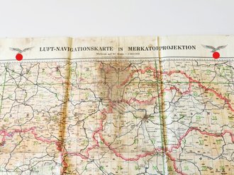 "Luft Navigationskarte in Merkatorprojektion"...