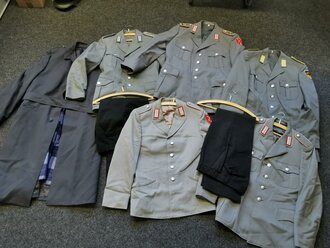 8teiliges Konvolut Uniformen Bundeswehr