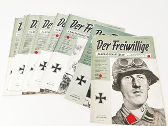 "Der Freiwillige" Kameradschaftsblatt der HIAG, 1.Jahrgang 1956, Heft 1 - 12