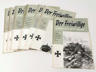 "Der Freiwillige" Kameradschaftsblatt der HIAG, 1.Jahrgang 1958, Heft 1 - 12