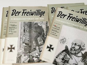 "Der Freiwillige" Kameradschaftsblatt der HIAG, 1.Jahrgang 1958, Heft 1 - 12