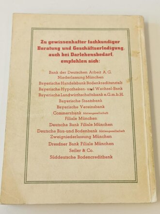 Große Deutsche Kunstausstellung 1941 im Haus der deutschen Kunst zu München, A5, gebraucht, offizieller Ausstellungskatalog