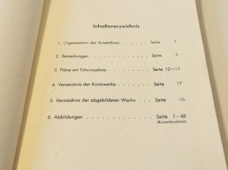 Große Deutsche Kunstausstellung 1941 im Haus der deutschen Kunst zu München, A5, gebraucht, offizieller Ausstellungskatalog