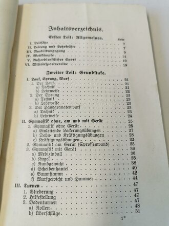 H.Dv. 475 "Sportvorschrift für die Wehrmacht" vom 23. Januar 1934
