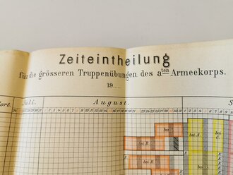 "Felddienst Ordnung" Berlin 1900 mit 230 Seiten plus Anlagen