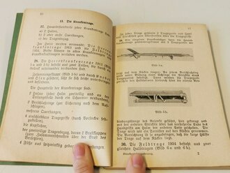 H.Dv. 100, "Krankenträgerordnung" datiert 1934 mit 120 Seiten