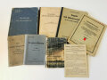 Konvolut Dienstvorschriften Wehrmacht, nicht auf Vollständigkeit und Zustand überprüft