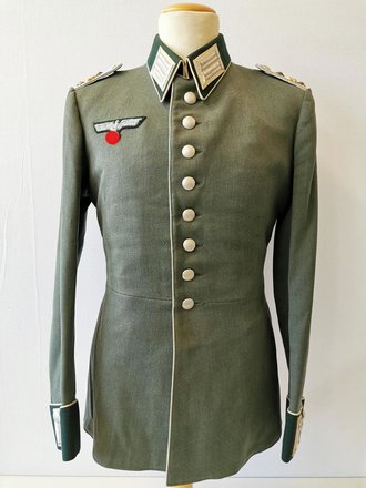 Heer, Waffenrock für einen Offizier im Infanterie Regiment 128, die Effekten höchstwahrscheinlich original vernäht, guter Zustand