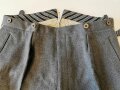 Heer, Hose zum Waffenrock der Infanterie in sehr gutem Zustand, Bundweite 76 cm, Innenbeinlänge 71 cm