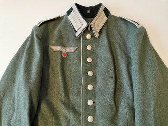 Heer, Waffenrock für einen Unteroffizier im Infanterie Regiment 75, die Effekten original vernäht. Kammerstück, guter Zustand