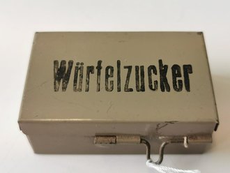 Blechdose "Würfelzucker" für den Sanikasten