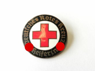 Deutsches Rotes Kreuz, Brosche "Helferin", 3. Form, emailliert