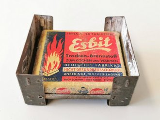 Esbit Kocher mit Tabletten 2.Weltkrieg