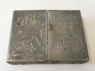 Esbit Kocher mit Tabletten 2.Weltkrieg