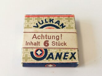 Vulkan Sanex Gummischutz, leere Packung, NUR FÜR DEKOZWECKE