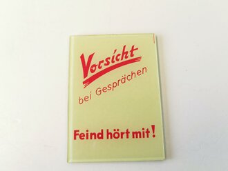 Kleiner Handspiegel "Vorsicht bei Gesprächen...