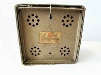 Wehrmacht Lautsprecher klein, Pappe. Gebraucht, Funktion nicht geprüft