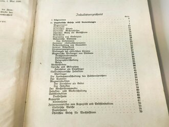 H.Dv. 164 "Unterrichtsbuch für die Fernsprechtechnik im Heere" 192 Seiten