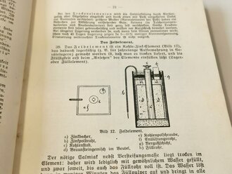 H.Dv. 164 "Unterrichtsbuch für die Fernsprechtechnik im Heere" 192 Seiten