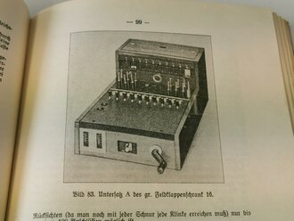 H.Dv. 164 "Unterrichtsbuch für die Fernsprechtechnik im Heere" 192 Seiten