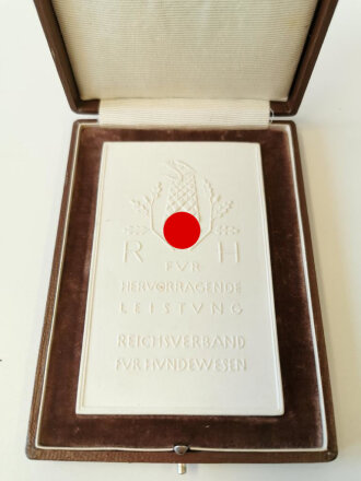 Reichsverband für Hundewesen, KPM Plakette "...