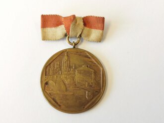 Tragbare Medaille " Dem Sieger 6.Frankfurter Kurzstreckenregatta 1932" Durchmesser 32mm