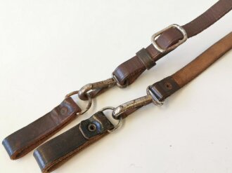 Querriemen für die Uniform, braunes Leder,...