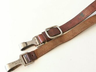 Querriemen für die Uniform , braunes Leder,...