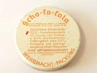 Scho-ka-kola Dose 1938, Wehrmacht Packung