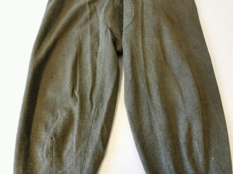 Heer, Feldhose für Mannschaften Modell 1943, getragenes Kammerstück