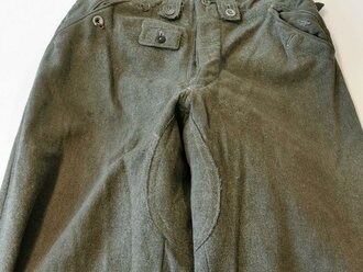 Heer, Feldhose für Mannschaften Modell 1943, getragenes Kammerstück