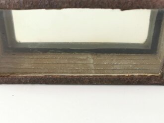 Sichtglas für ein gepanzertes Fahrzeug der Wehrmacht 7 x 9 x 15cm
