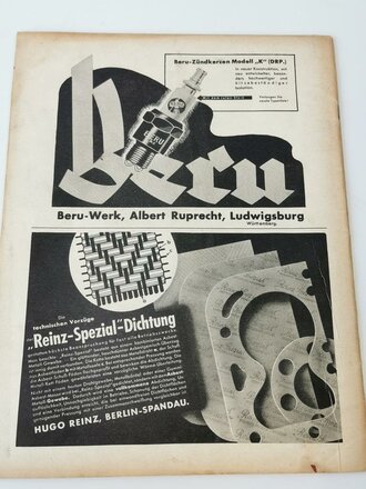"Motor und Sport" vom 5.Oktober 1941. Komplett, gut