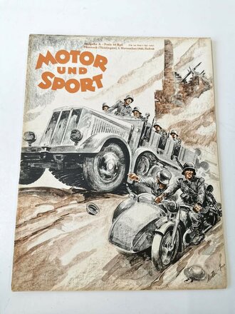 "Motor und Sport" vom 3.November 1940....