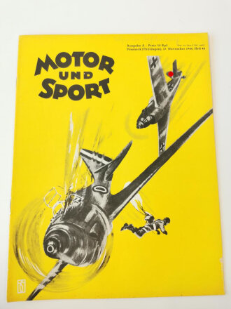 Motor und Sport vom 17.November 1940. Komplett, gut
