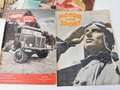 10 Ausgaben "Motor und Sport" aus der Zeit des 2.Weltkrieg, alle komplett