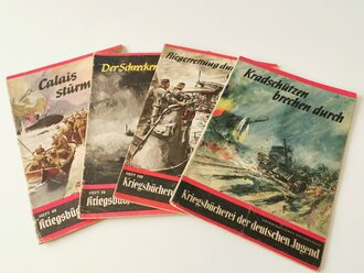 4 Hefte "Kriegsbücherei der deutschen...