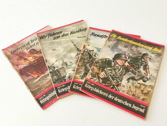 4 Hefte "Kriegsbücherei der deutschen Jugend" gebraucht