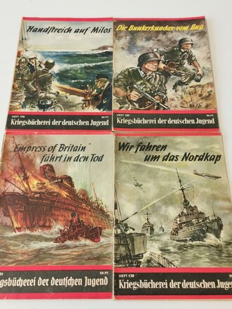 4 Hefte "Kriegsbücherei der deutschen...