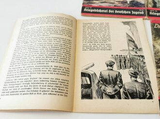 4 Hefte "Kriegsbücherei der deutschen Jugend" gebraucht