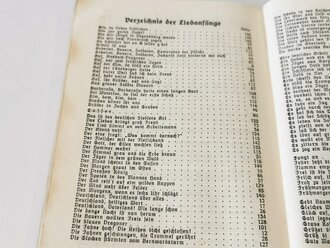 Liederbuch Reichsarbeitsdienst "Singend wollen wir marschieren"  gebraucht