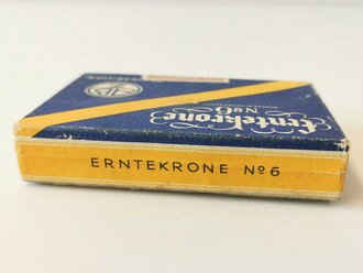 Leere Schachtel "Erntekrone No.6" Cigarillos