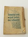 Wehrmacht Merkbuch 1945, gebraucht, komplett