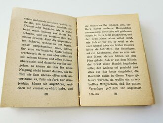 Feldpostausgabe "Spiegel das Kaetzchen" kleinformtiges Buch
