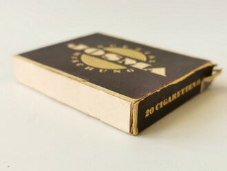 Pack "Josma" Zigaretten, ungeöffnet, Steuerbanderole mit Hakenkreuz