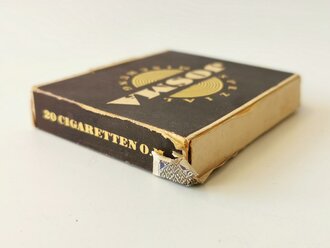 Pack "Josma" Zigaretten, ungeöffnet, Steuerbanderole mit Hakenkreuz