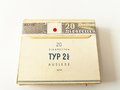 Pack "Typ 2 1/2 Auslese" Zigaretten, ungeöffnet, Steuerbanderole mit Hakenkreuz