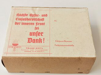 Feldpostpaket der Firma Dietl in Dornbirn