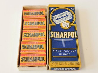 "Scharpol Langloch" Rasierklingen . 1 Pack aus...