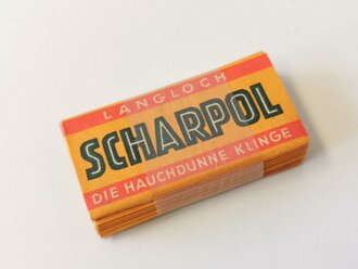 "Scharpol Langloch" Rasierklingen . 1 Pack aus...